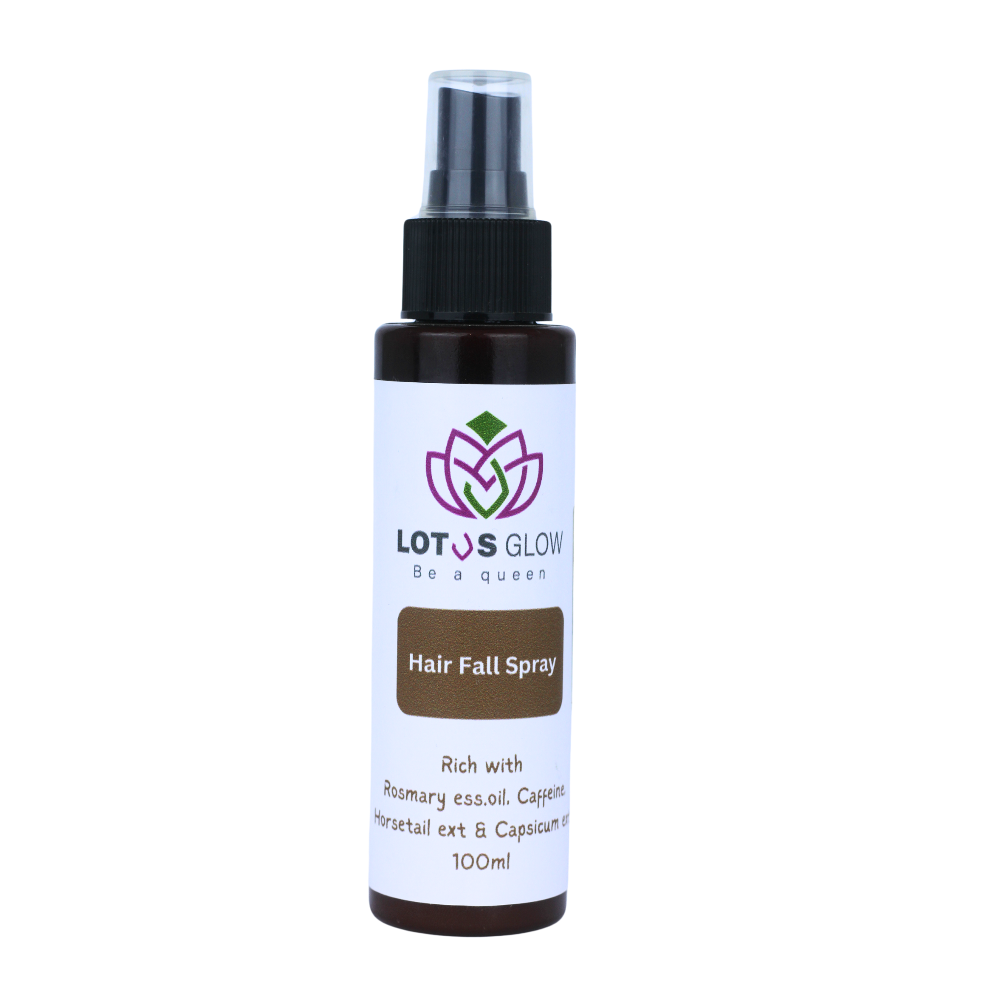 Lotus Glow Hair Fall Spray